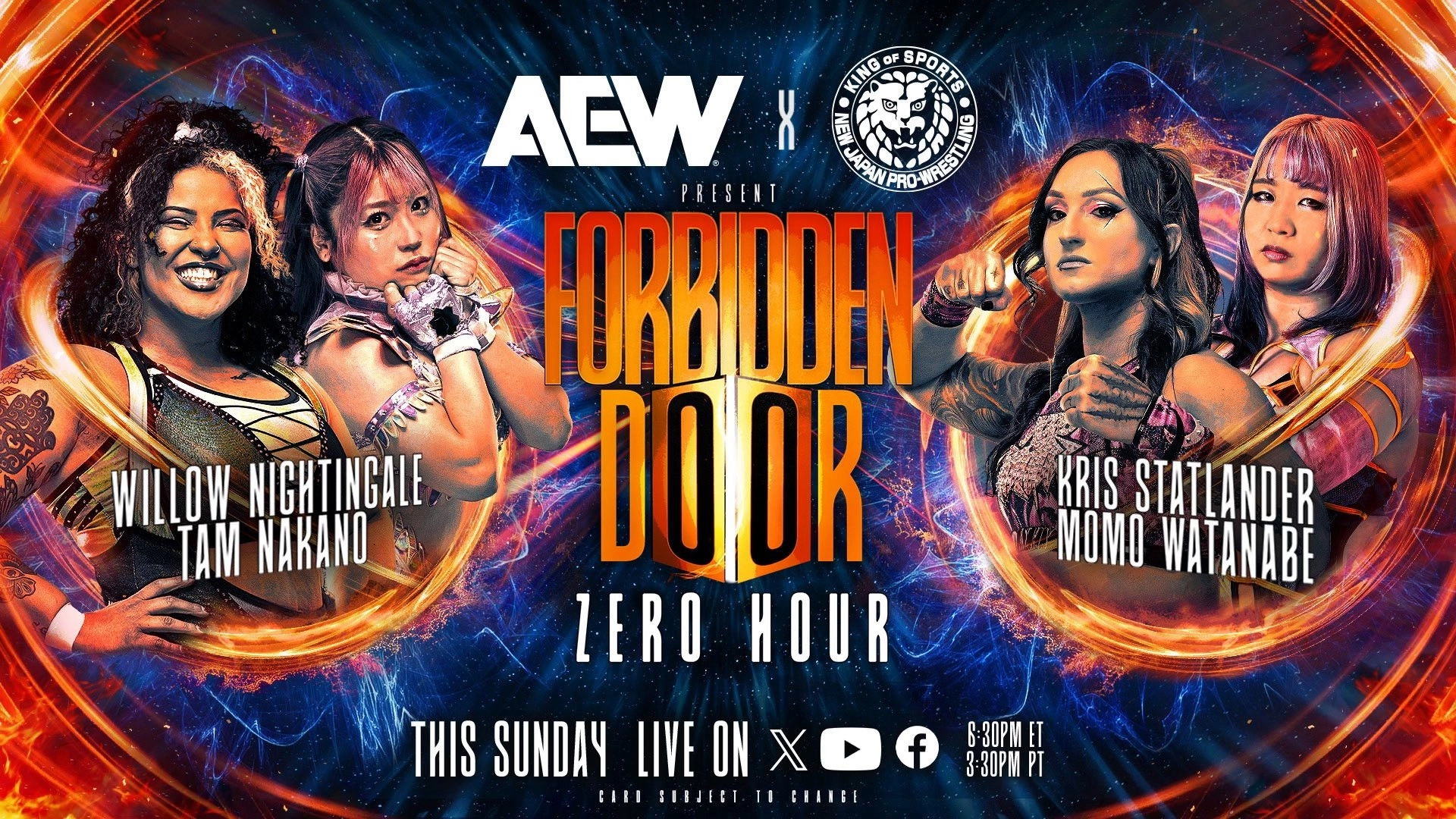 AEW x NJPW Present Forbidden Door 2024: Zero Hour