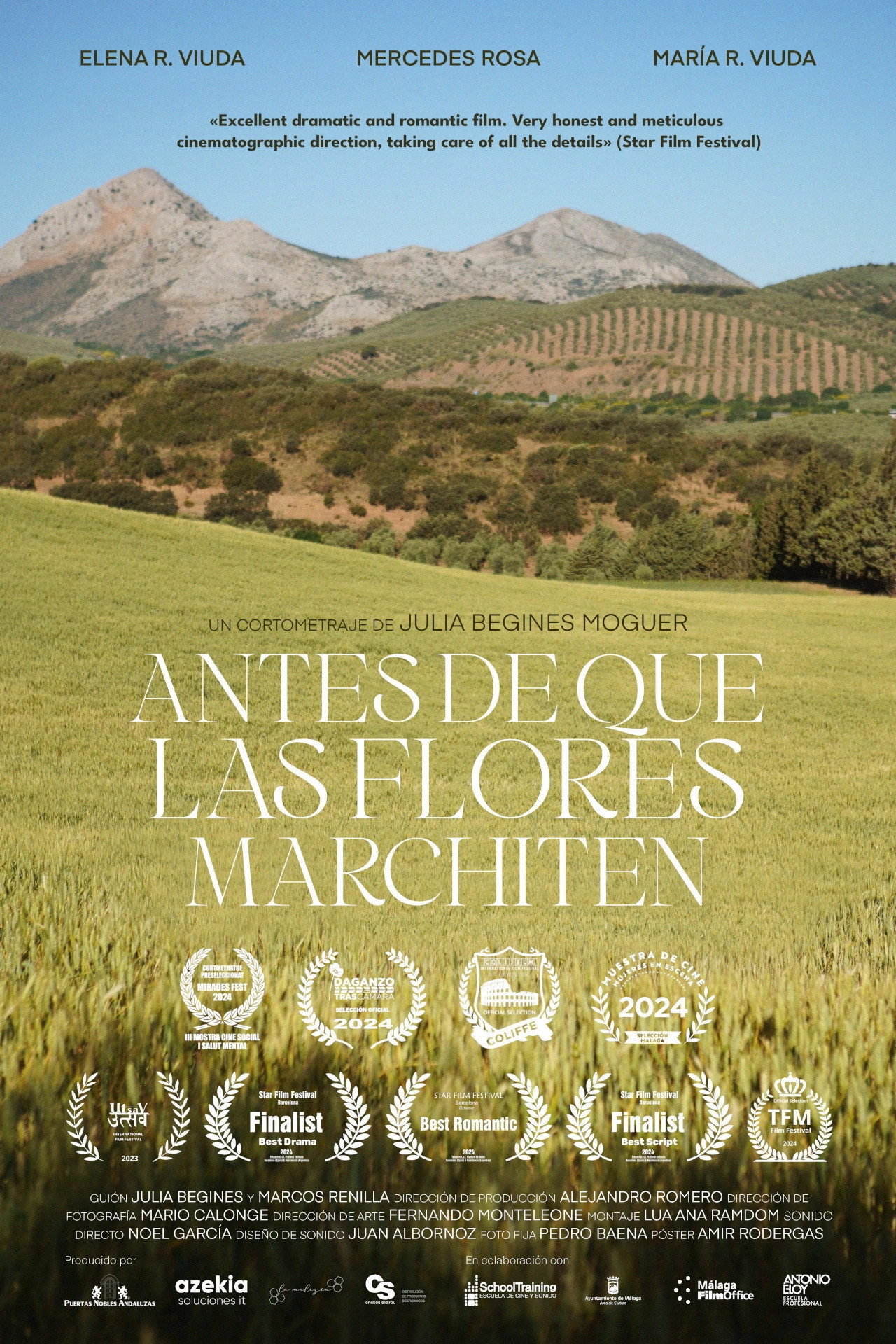 Antes de que las flores marchiten