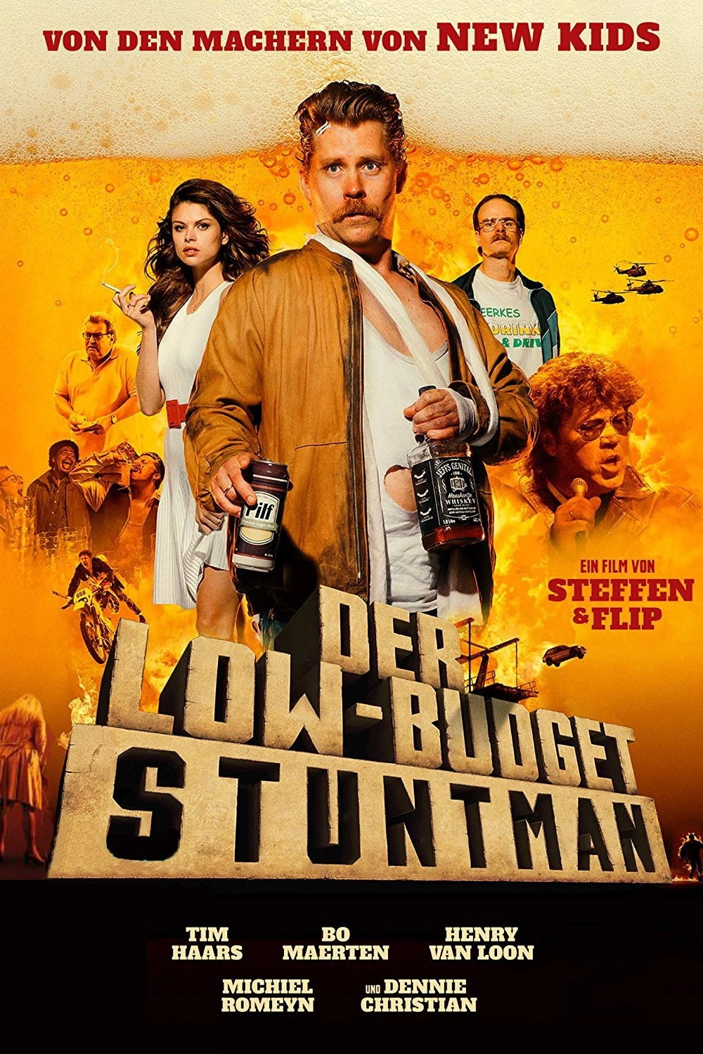 Ron Goossens, Low Budget Stuntman