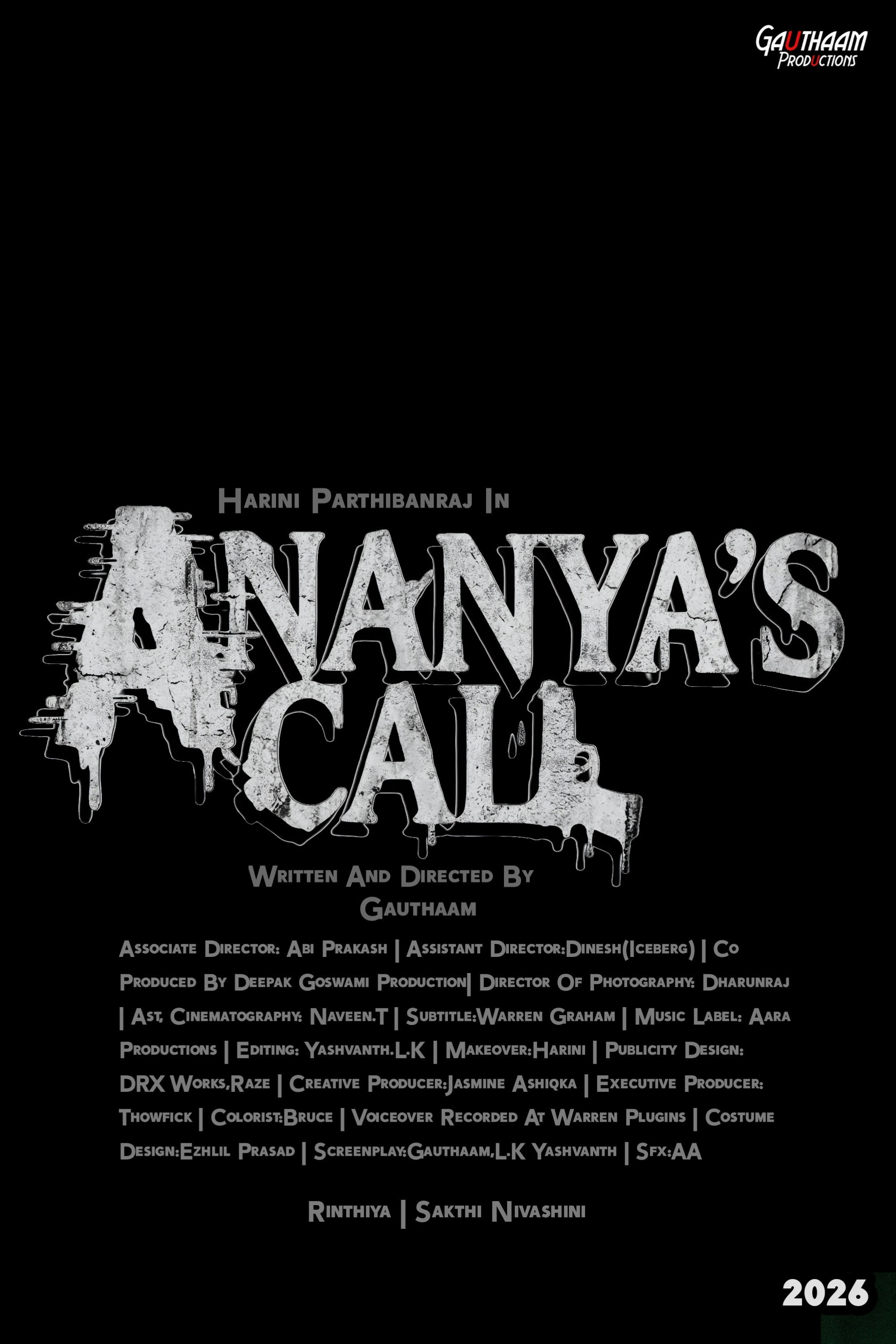 Ananya's Call