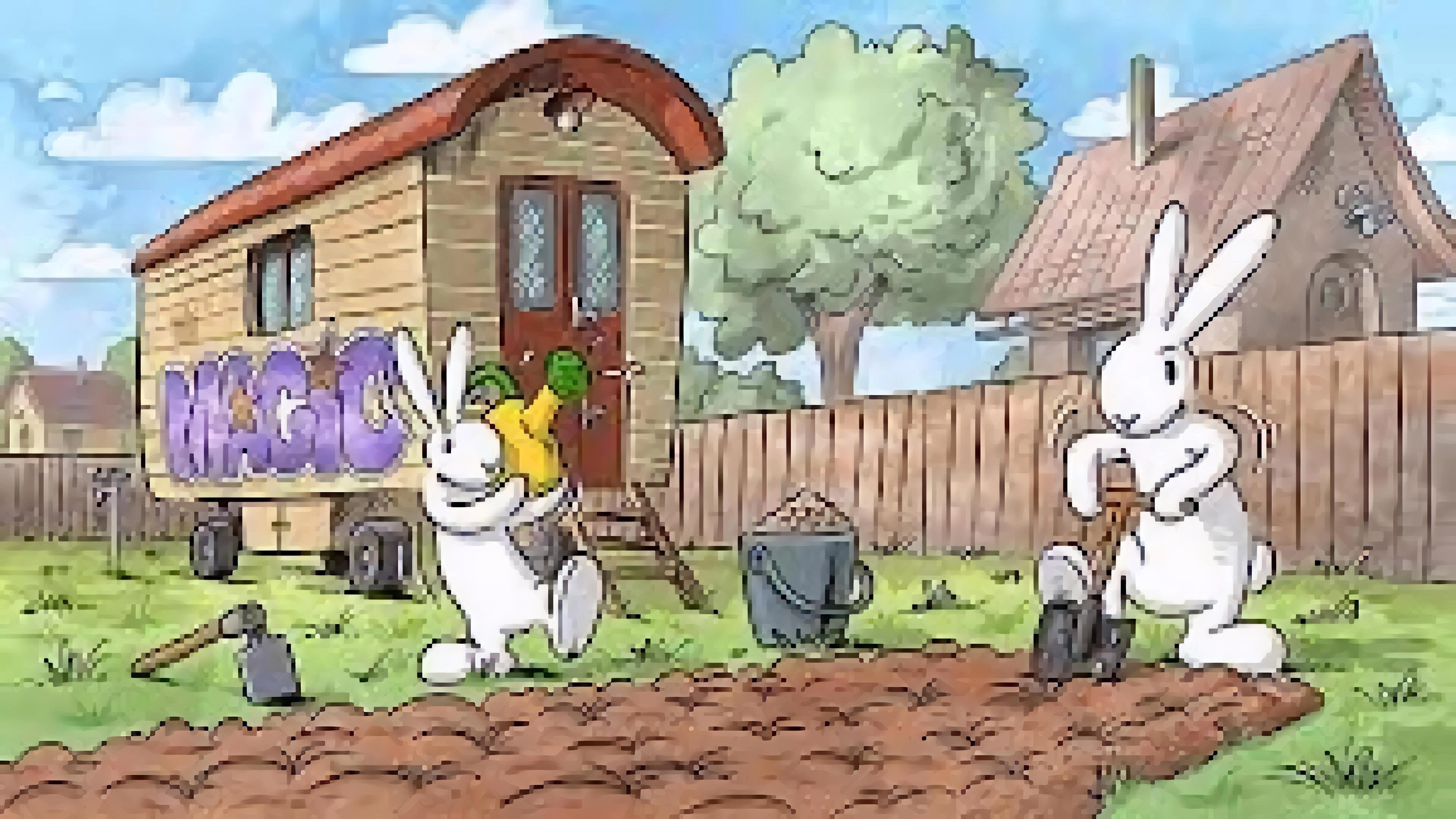 Bob and Bobek in the movie: On the Trail of the Carrot Eater
