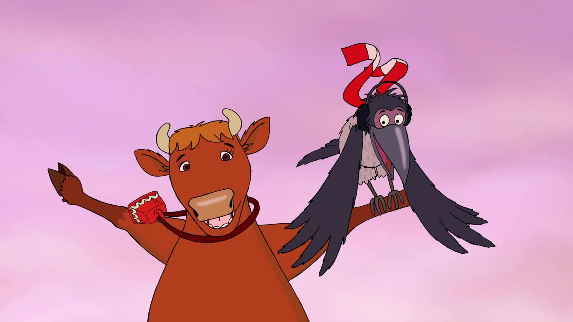 Mama Moo and the Crow