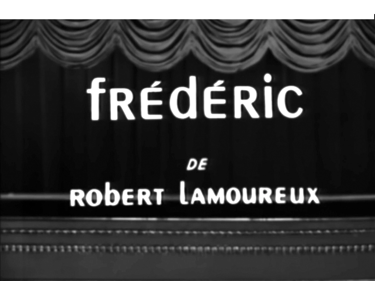 At Theatre Tonight
