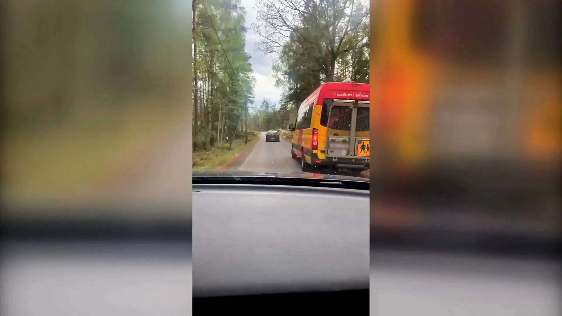 Fångat på polisens kamera
