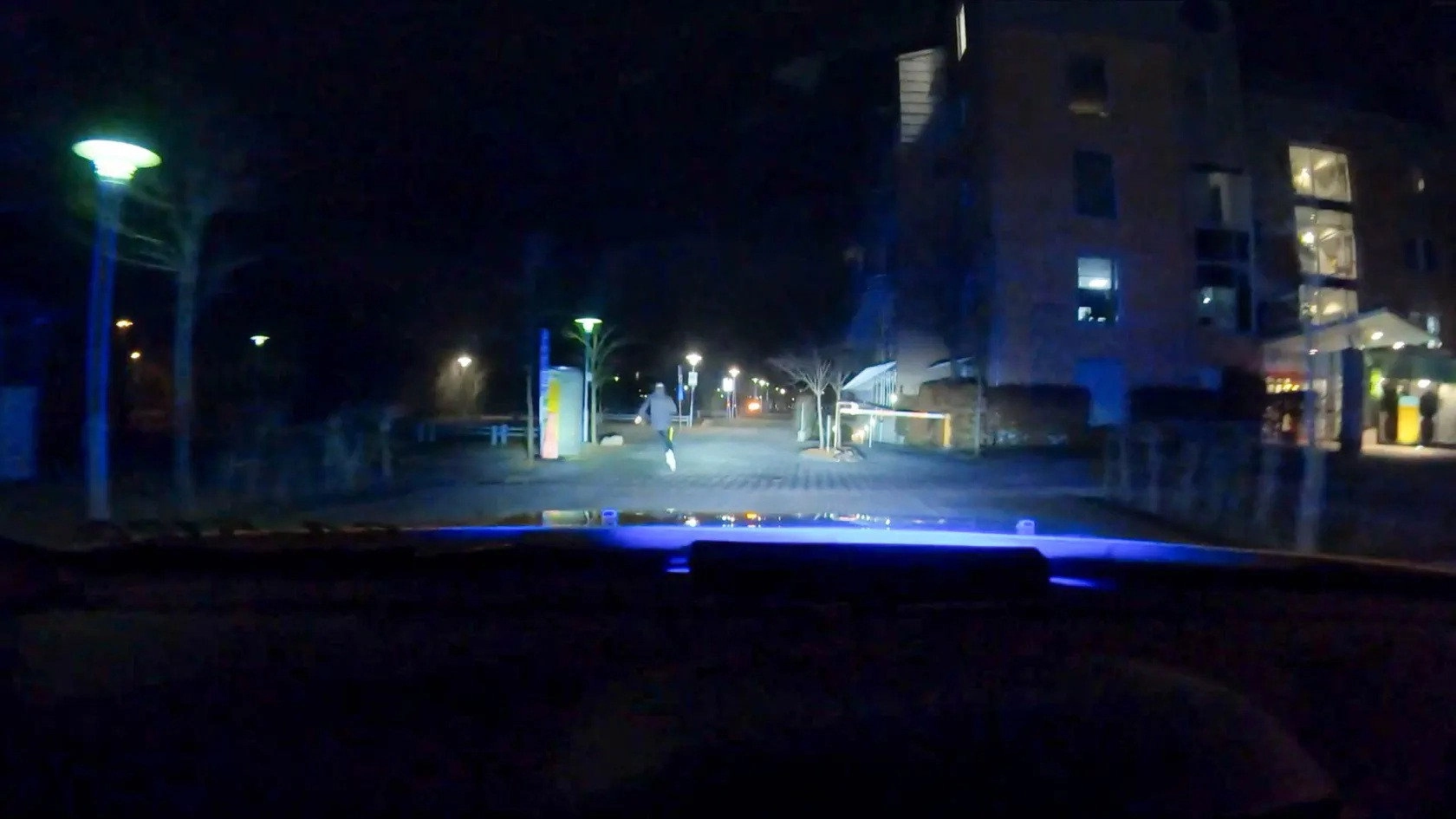 Fångat på polisens kamera