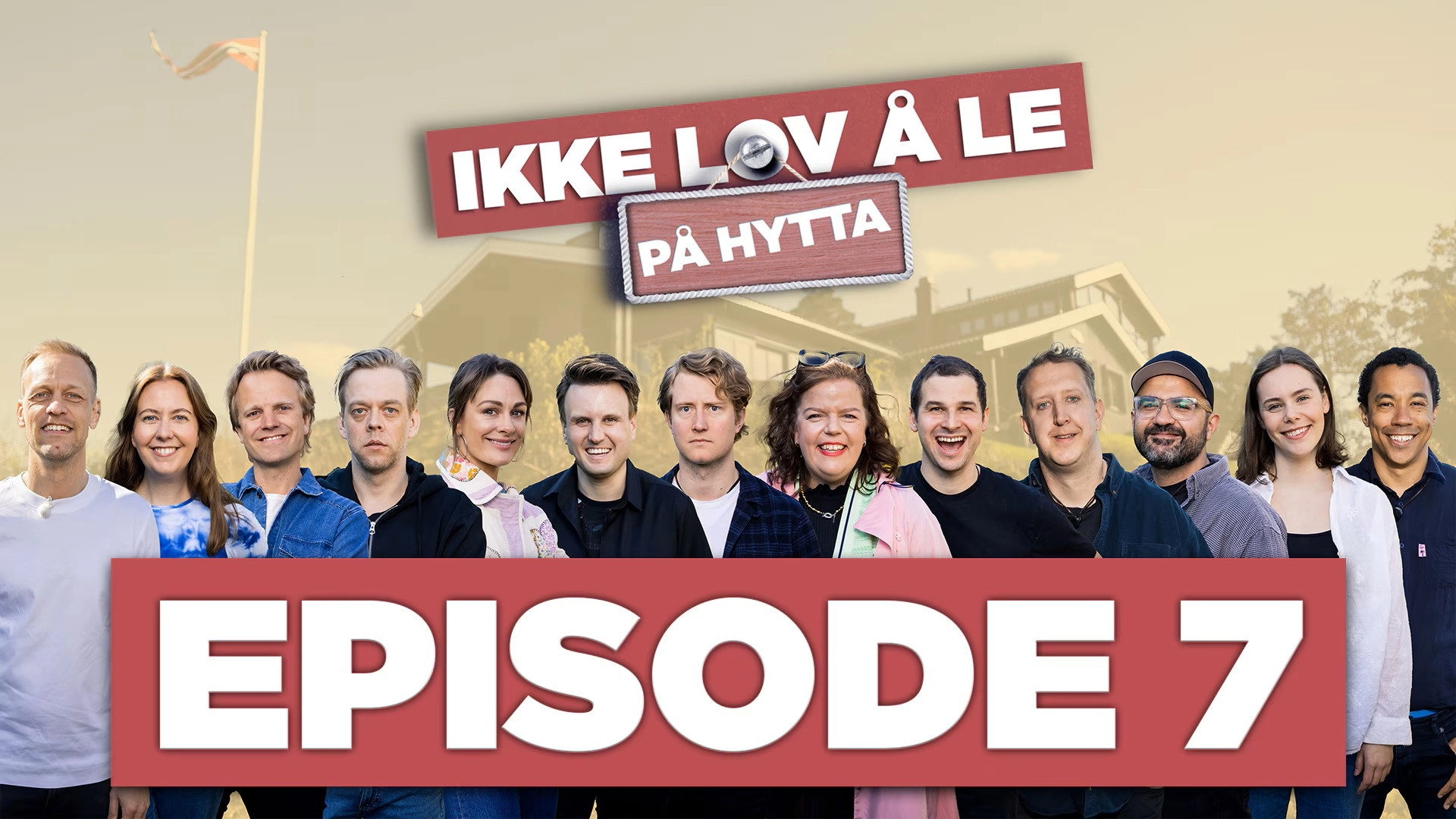 Ikke lov å le på hytta