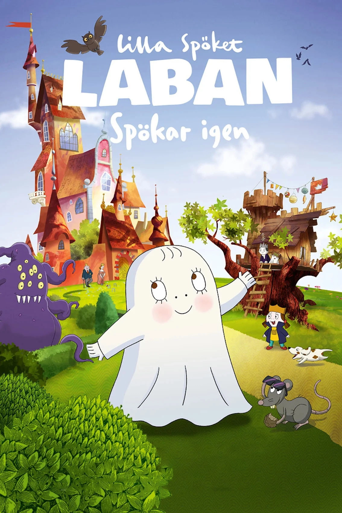 Lilla spöket Laban spökar igen