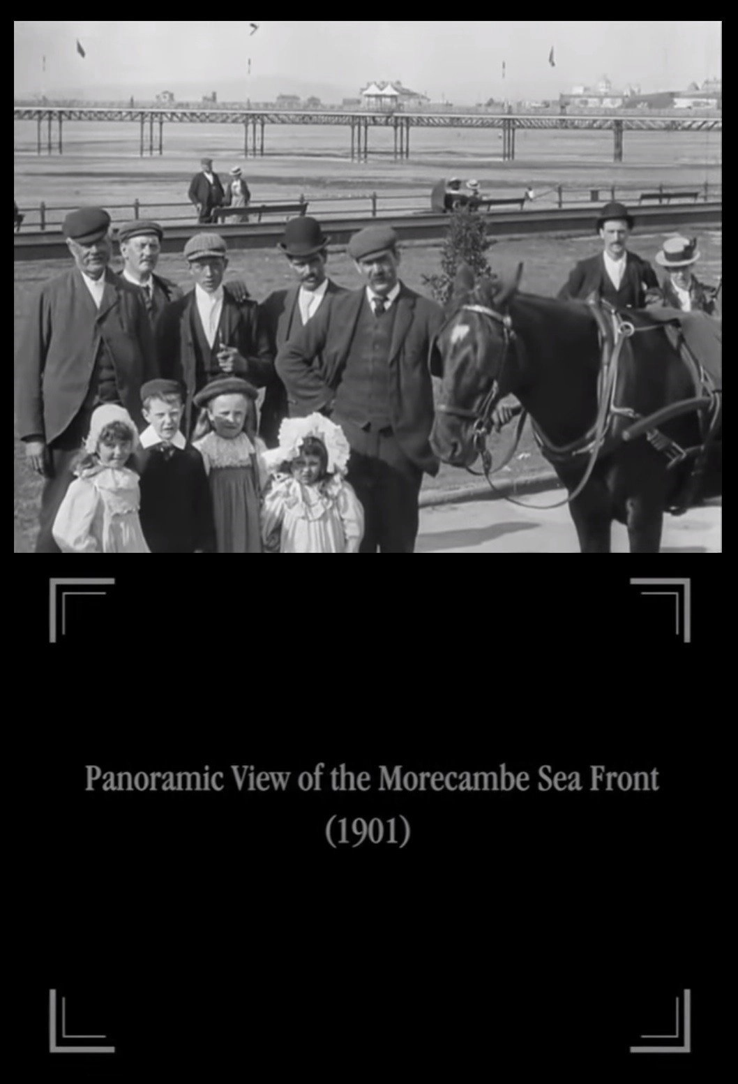 Panoramic View of the Morecambe Sea Front