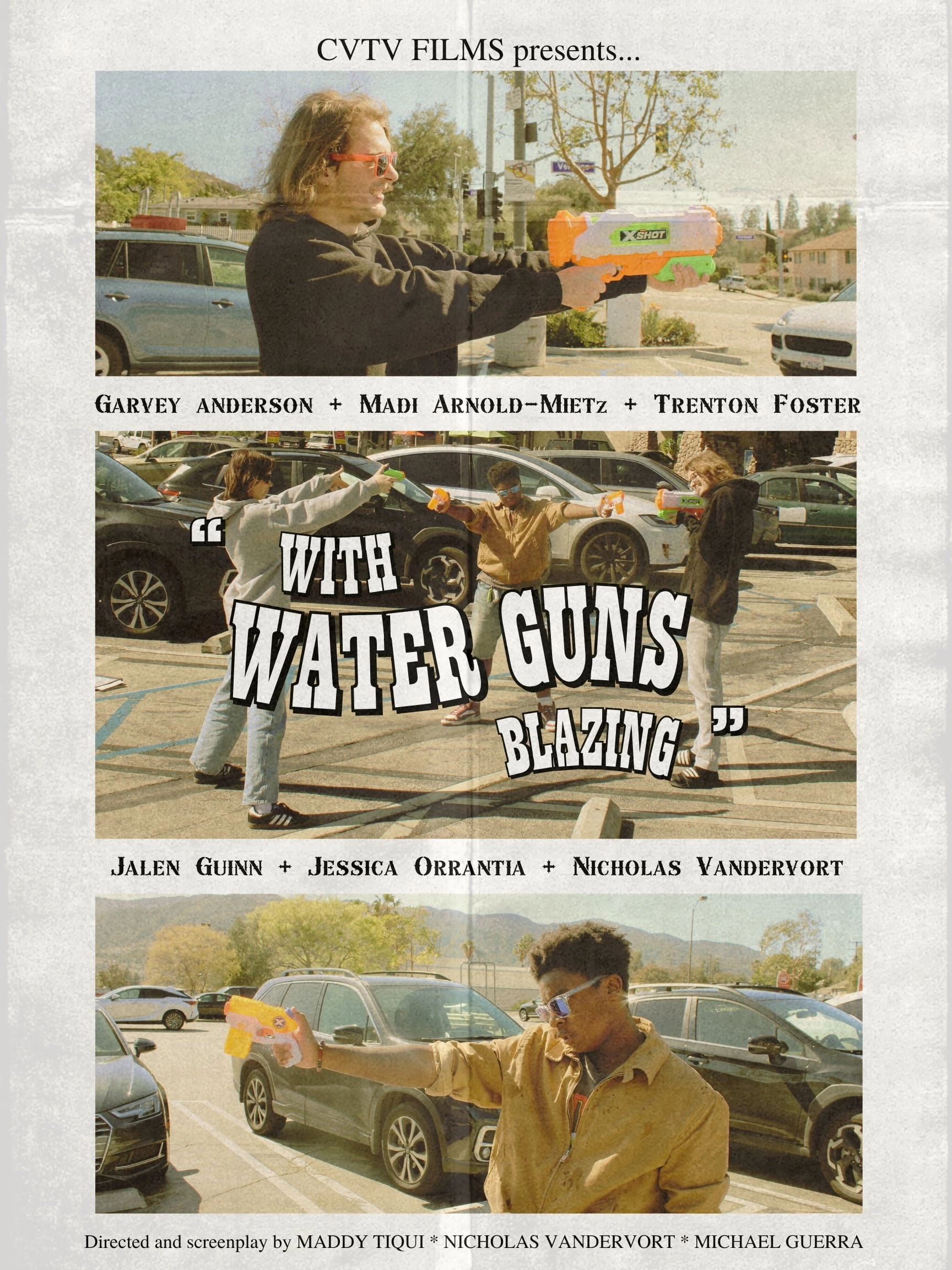 With Water Guns Blazing