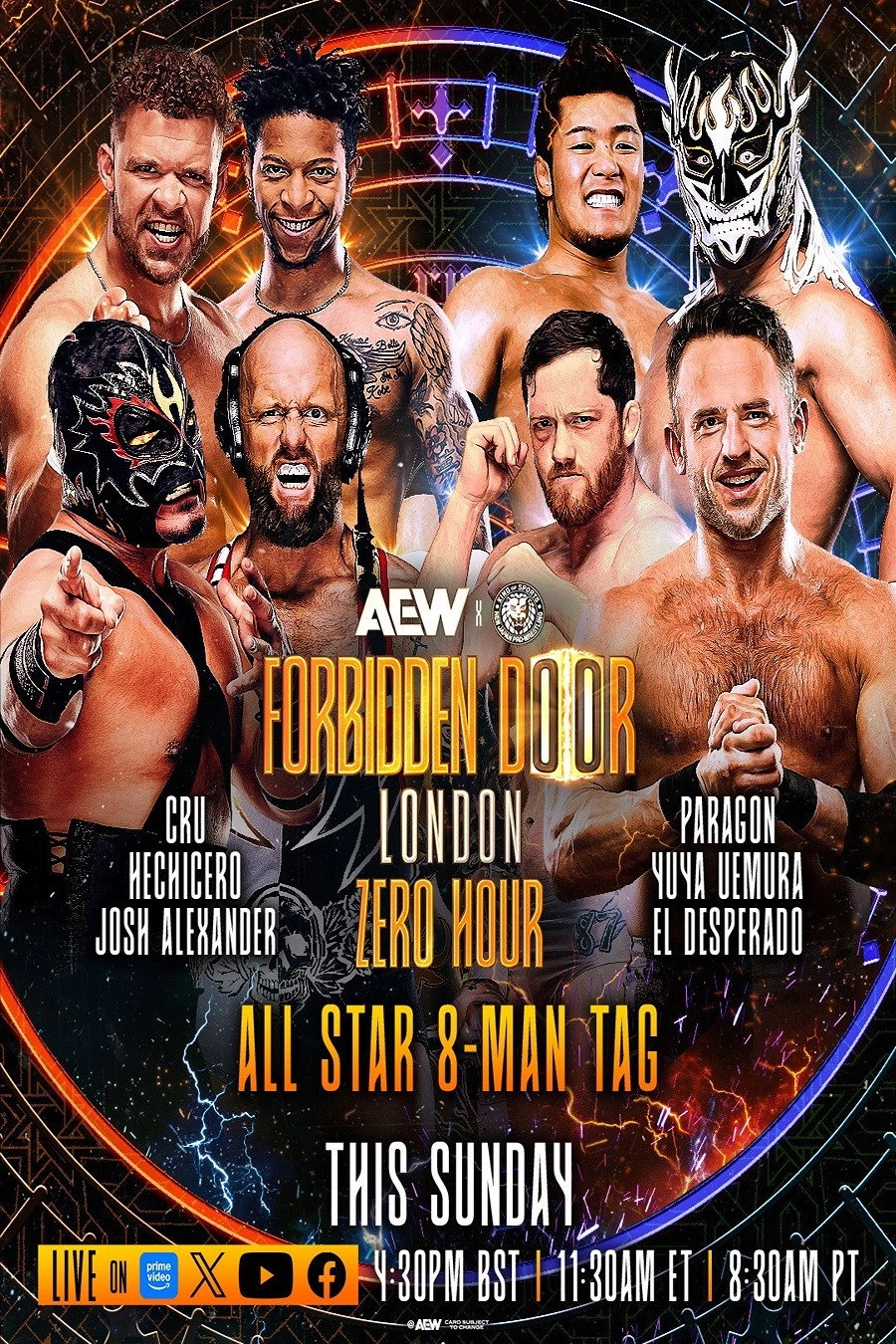 AEW x NJPW: Forbidden Door 2025 - Zero Hour