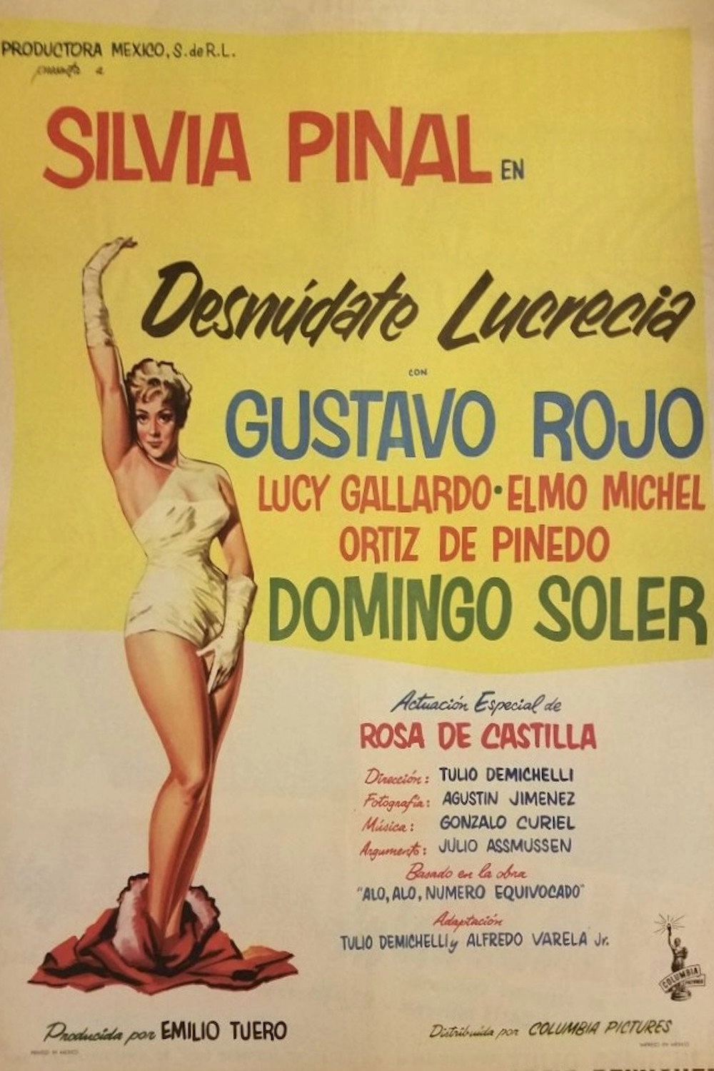 Desnúdate, Lucrecia