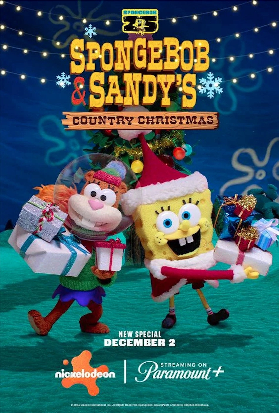 Spongebob and Sandy’s Country Christmas