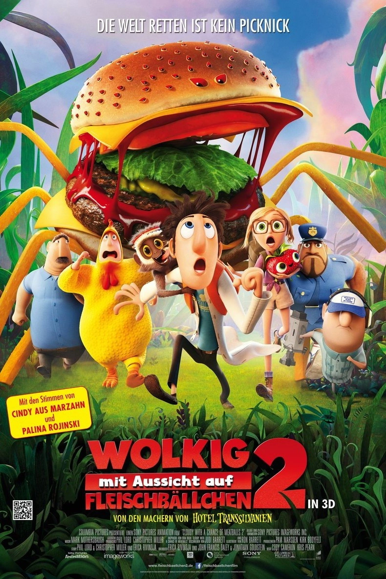 Cloudy with a Chance of Meatballs 2