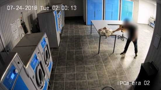 Fångat på polisens kamera