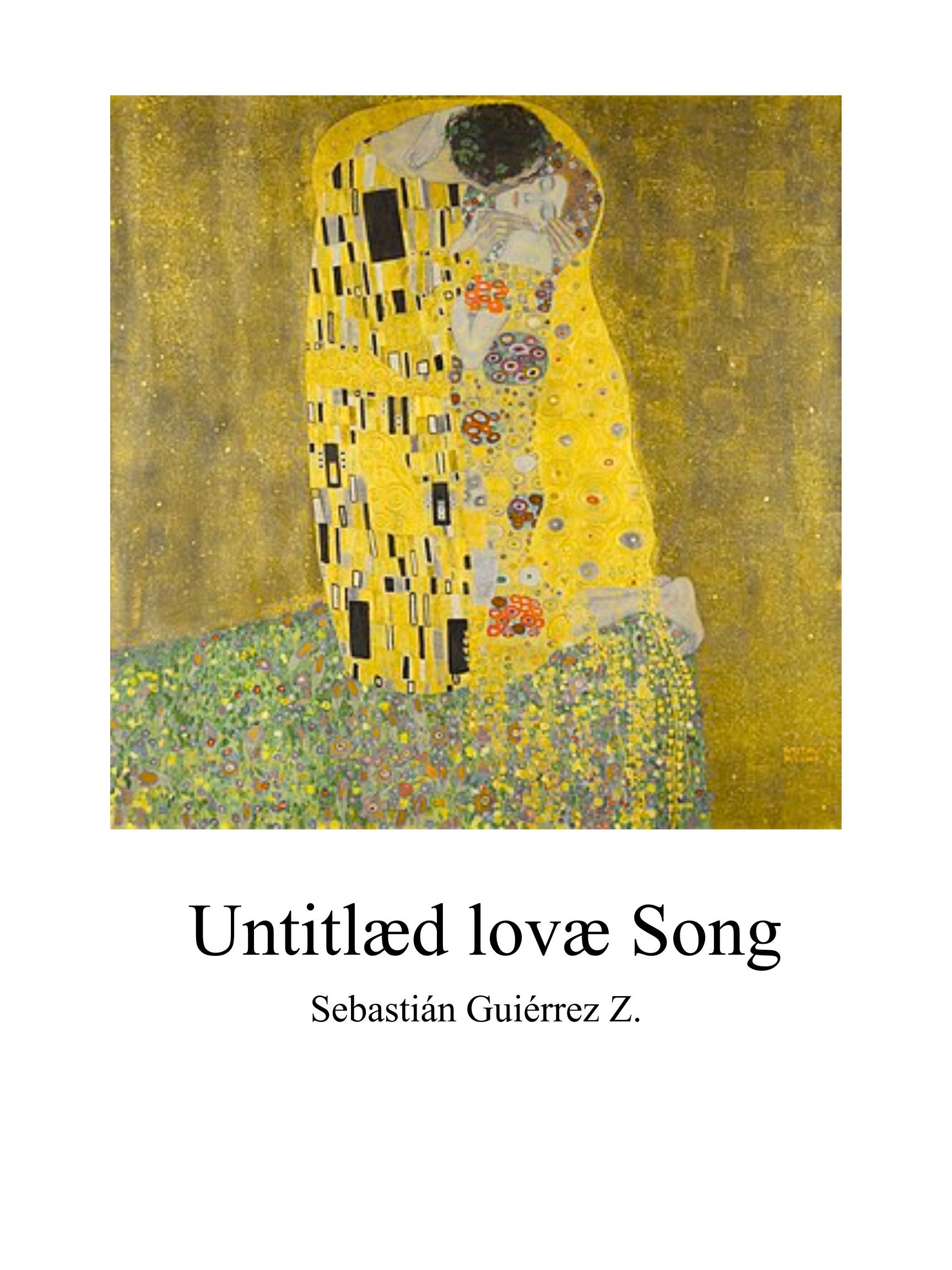 Untitlæd lovæ Song