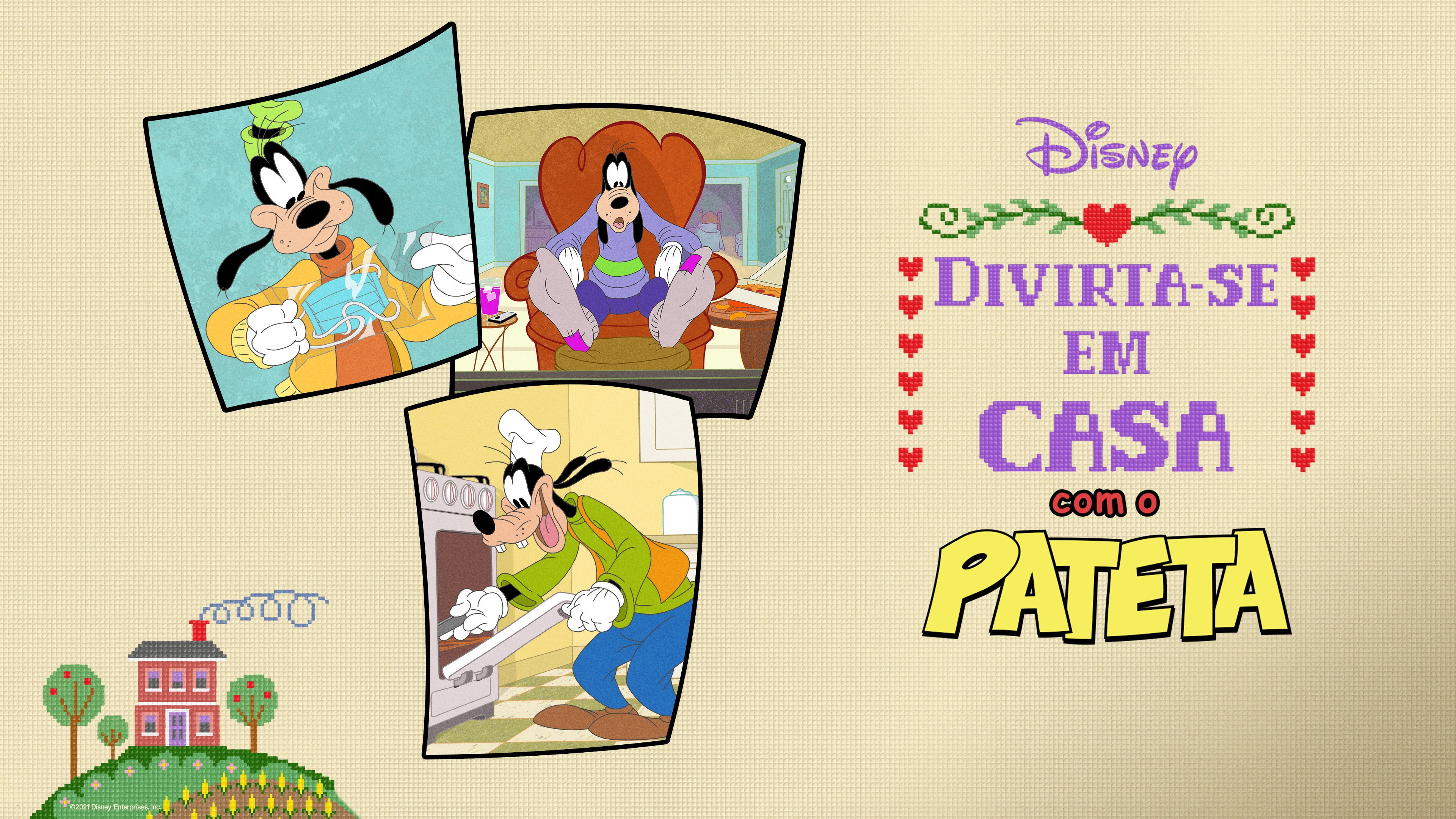Disney Presents Goofy in How to Stay at Home