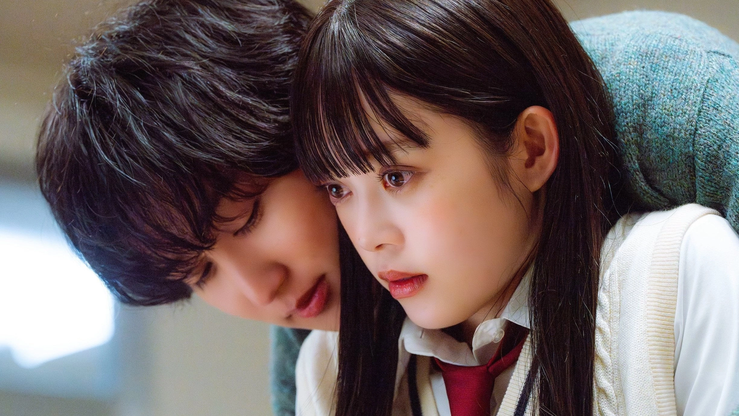 Falling High School Girl and Irresponsible Teacher