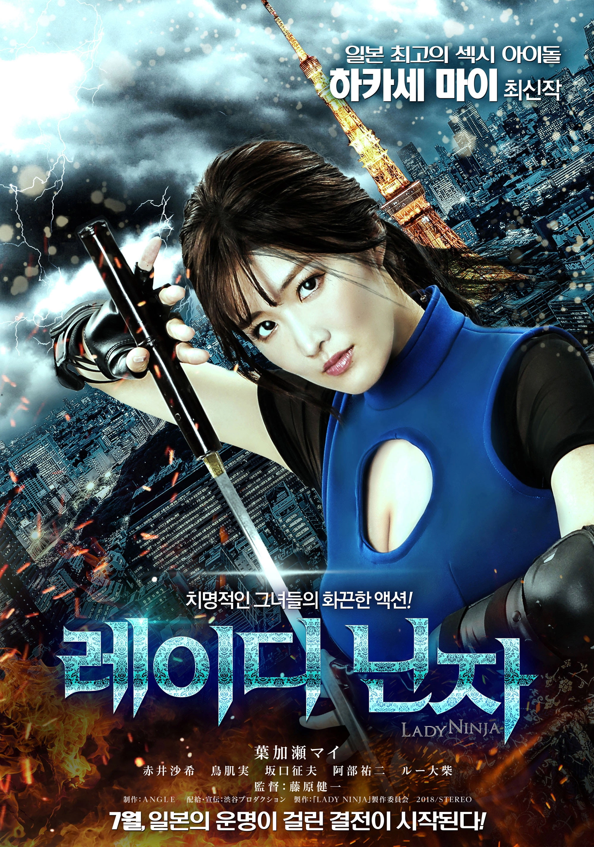 Lady Ninja: A Blue Shadow