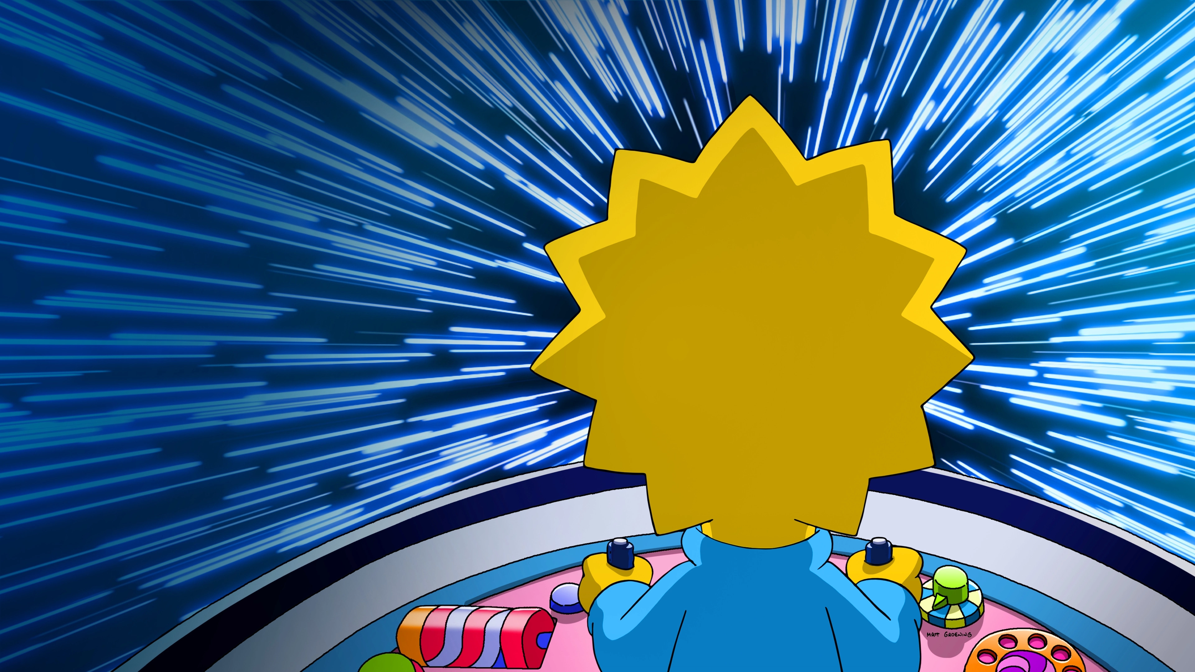 Maggie Simpson in "Rogue Not Quite One"