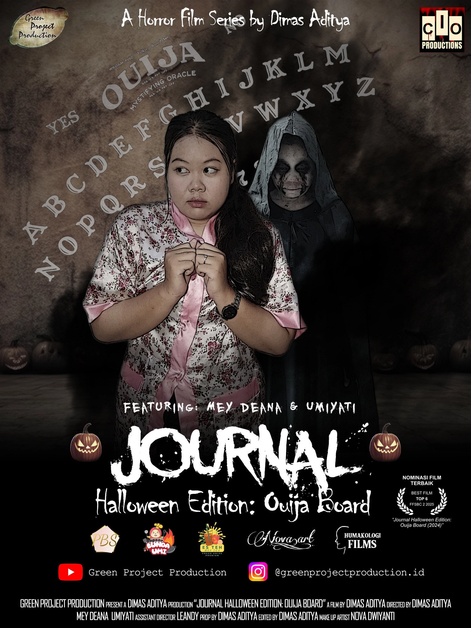 Journal Halloween Edition: Ouija Board
