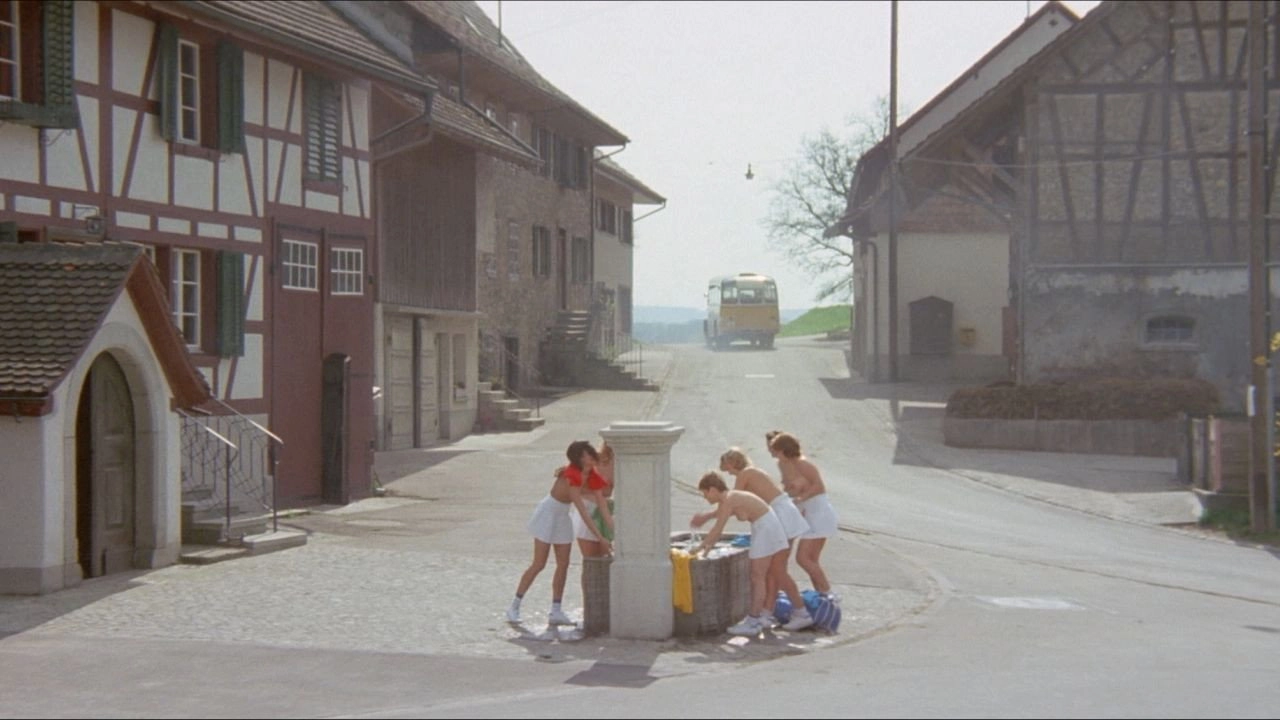 Six Swedish Girls in Alps