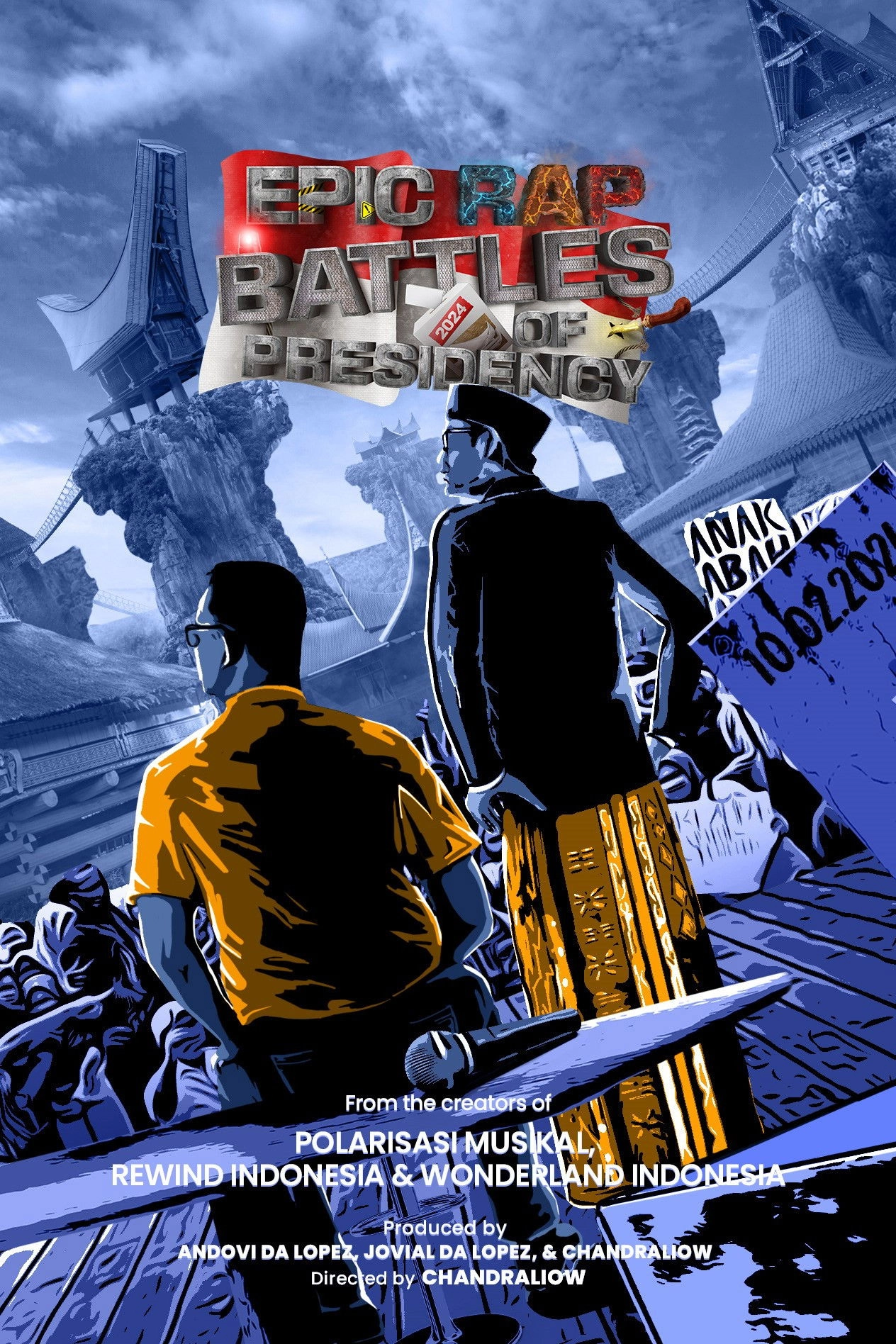 Anies VS Prabowo VS Ganjar - Epic Rap Battles of Presidency 2024
