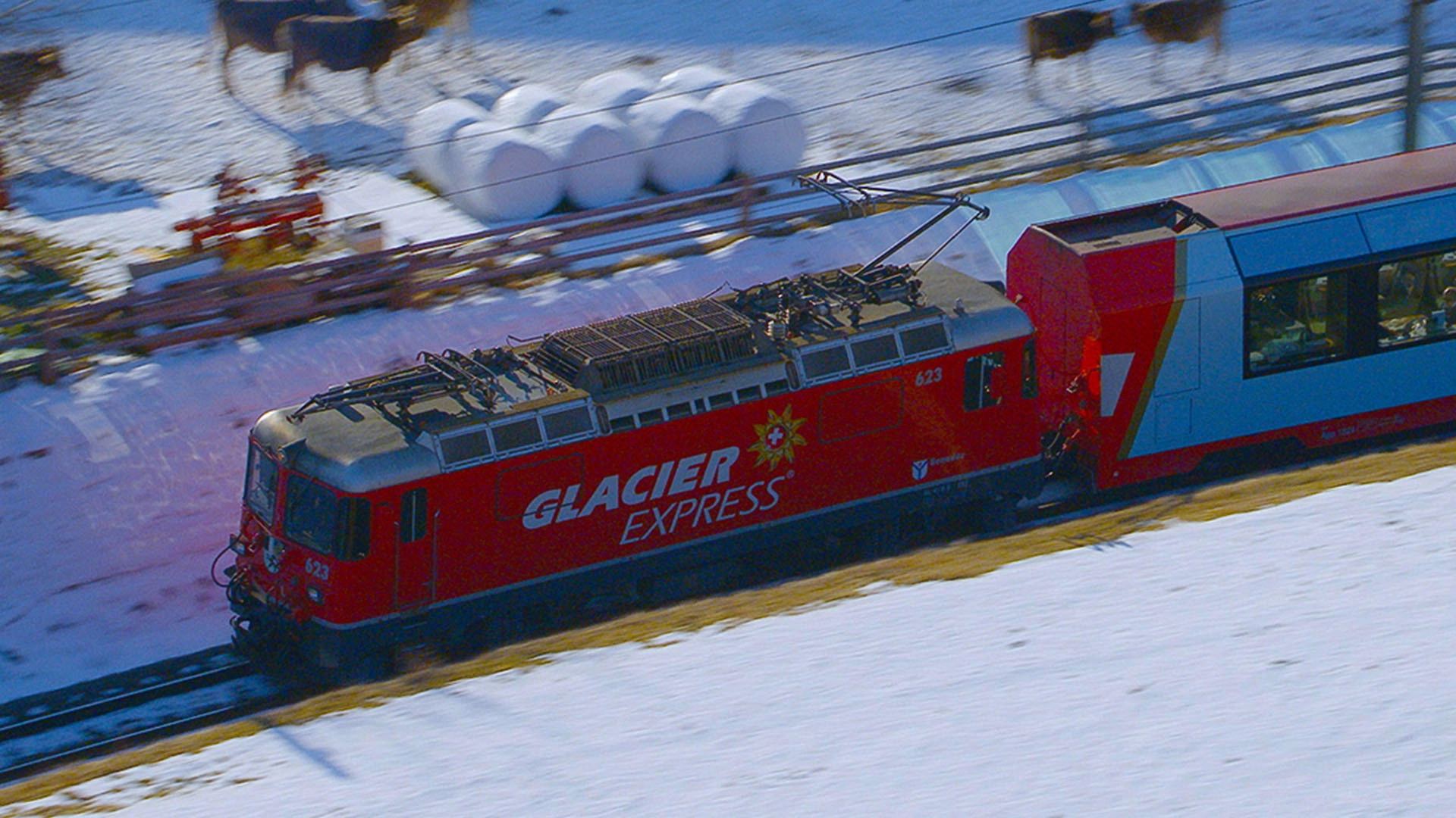 World's Greatest Train Journeys from Above
