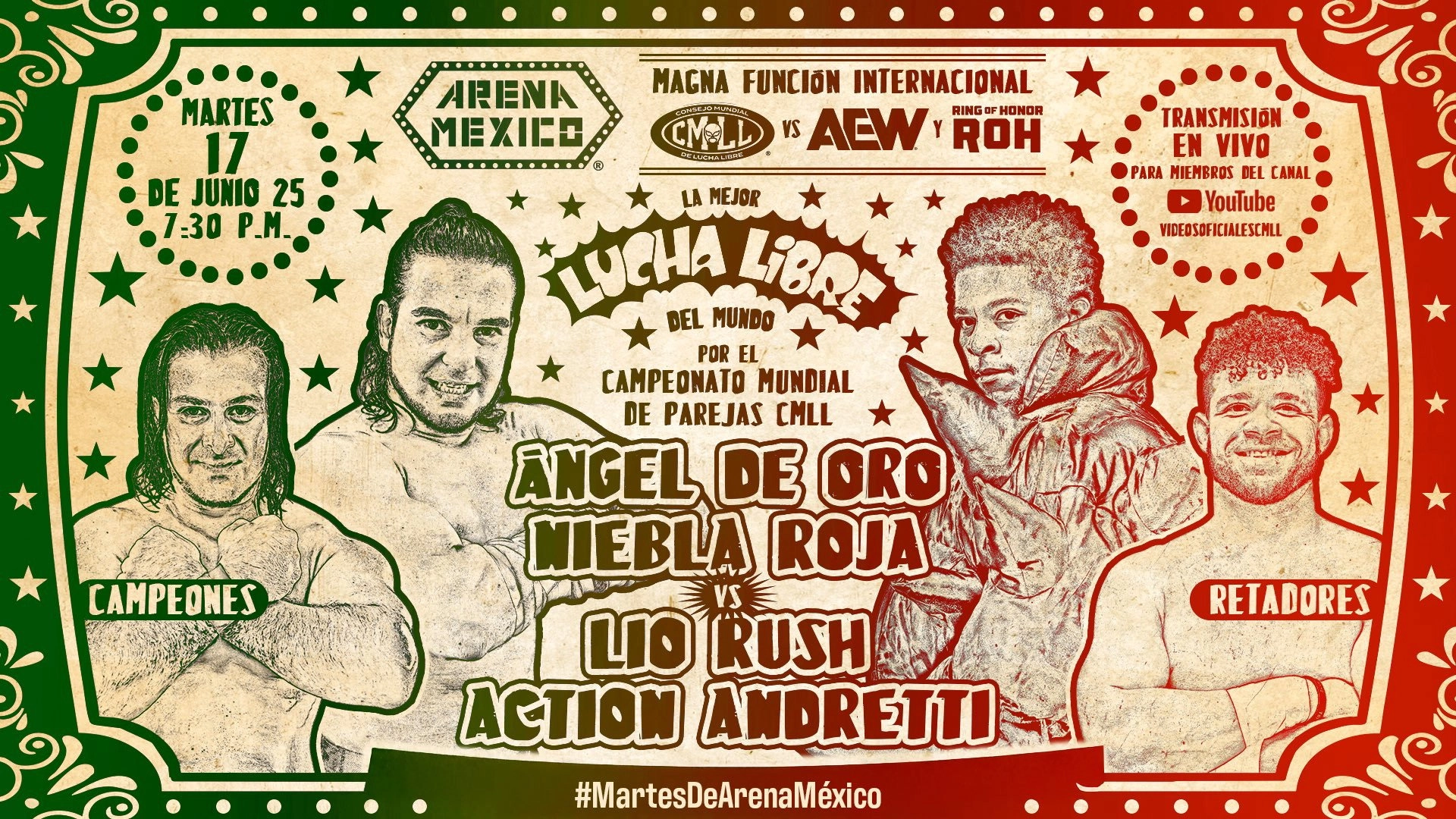 CMLL Martes Populares - CMLL vs. AEW/ROH
