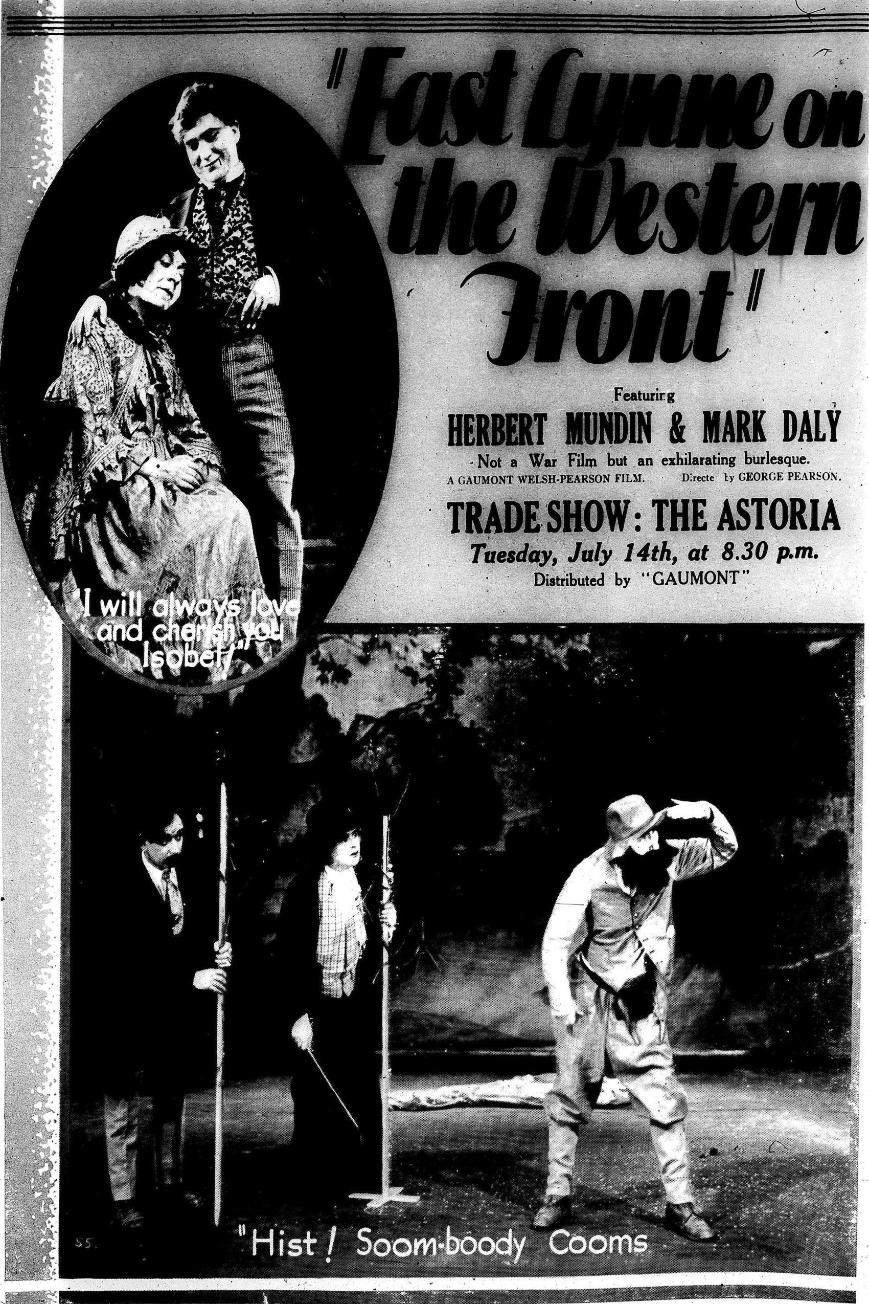 East Lynne on the Western Front