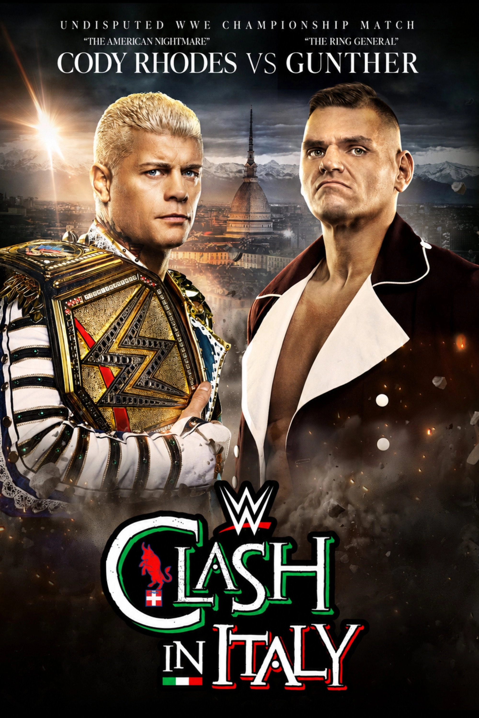 Clash in Italy