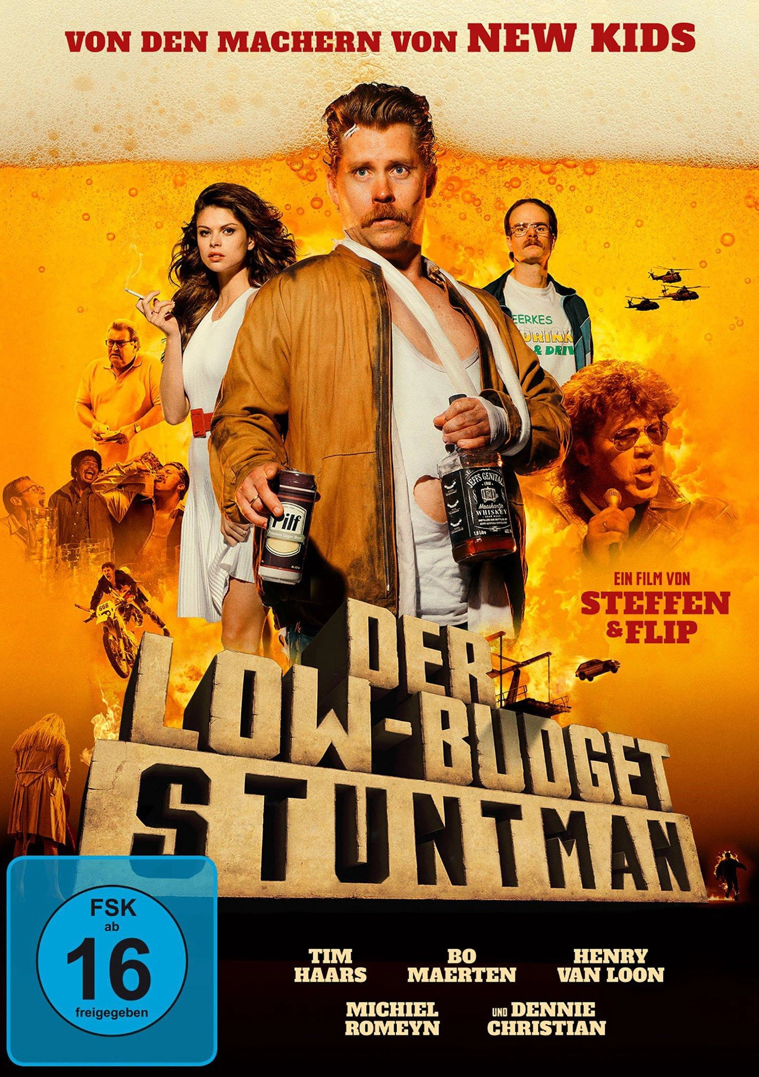 Ron Goossens, Low Budget Stuntman