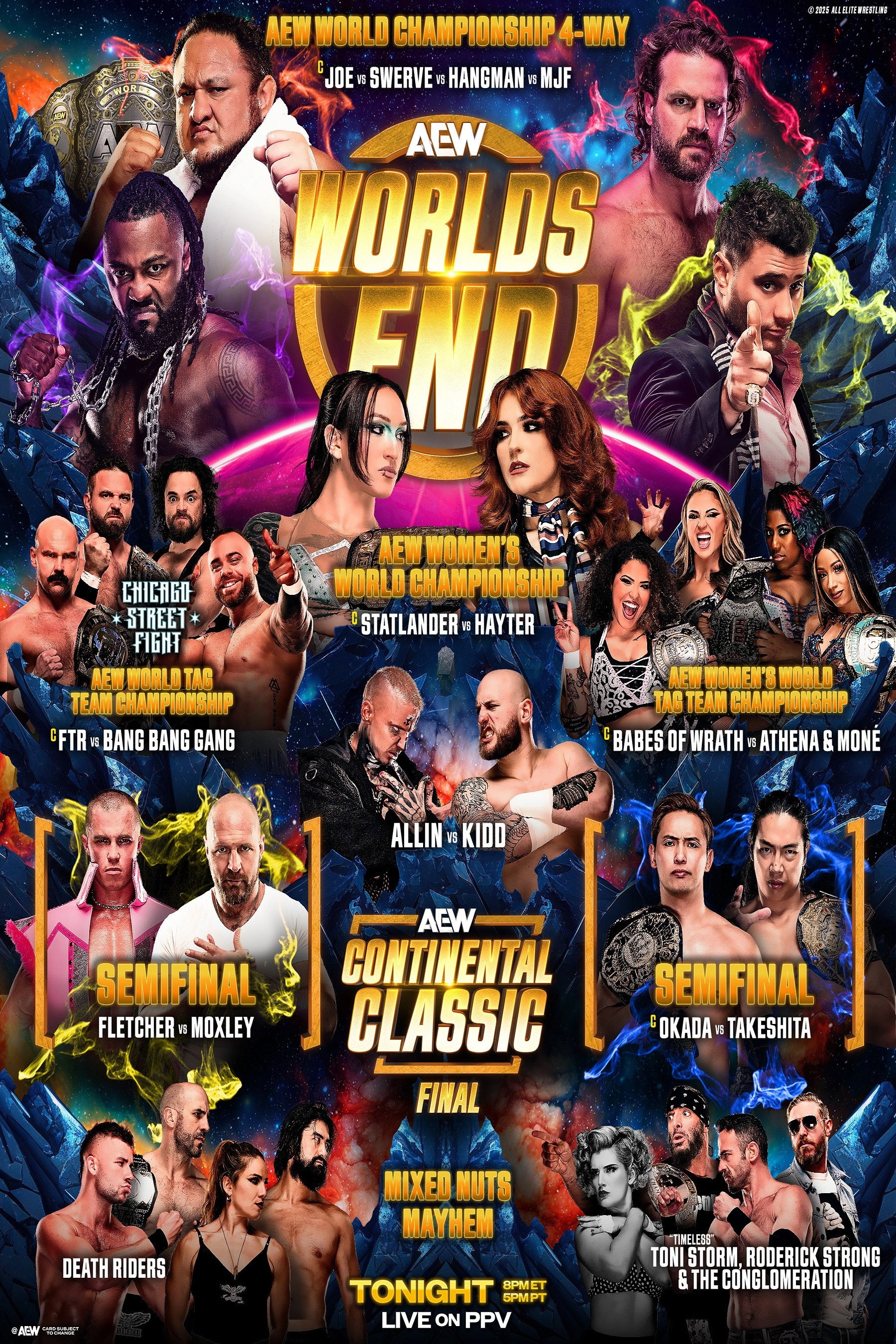AEW Worlds End 2025