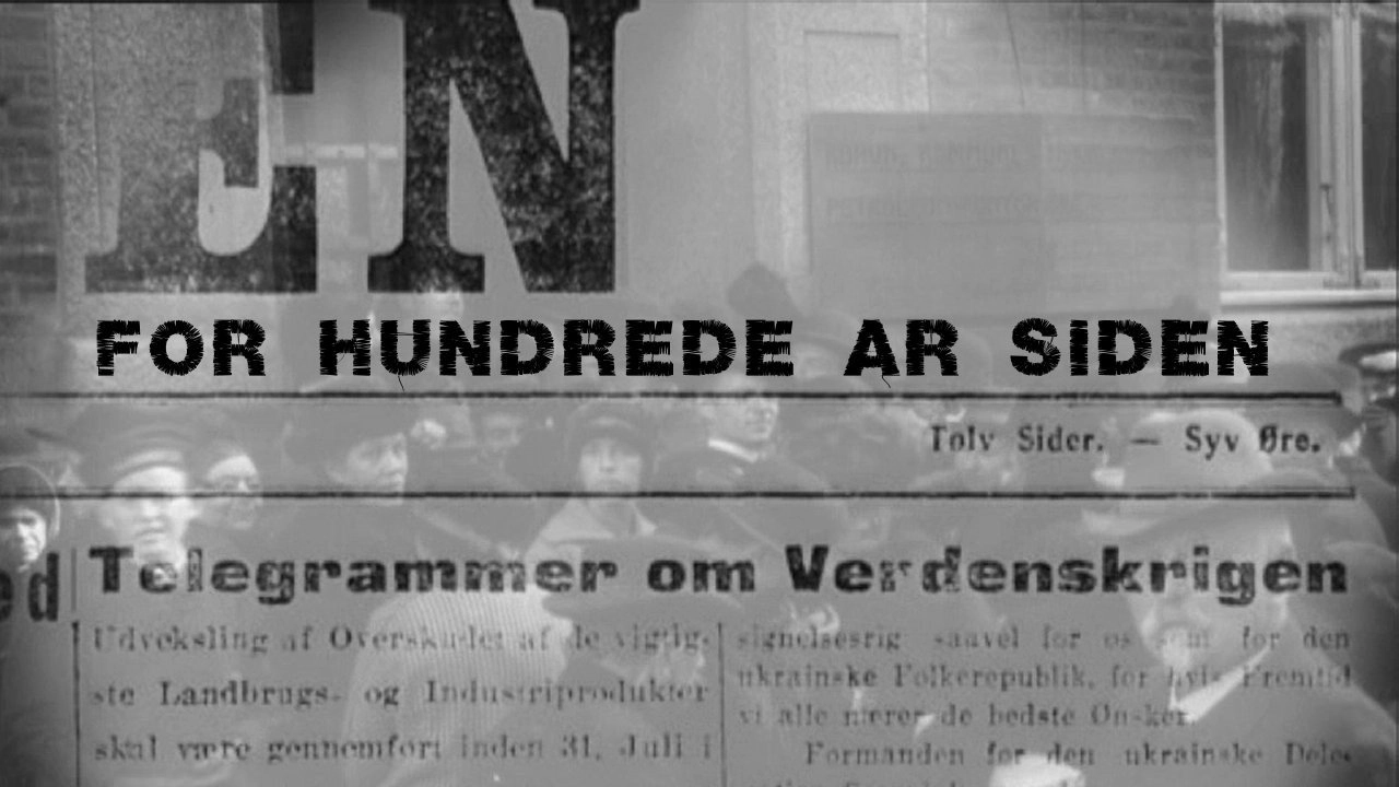 For hundrede år siden