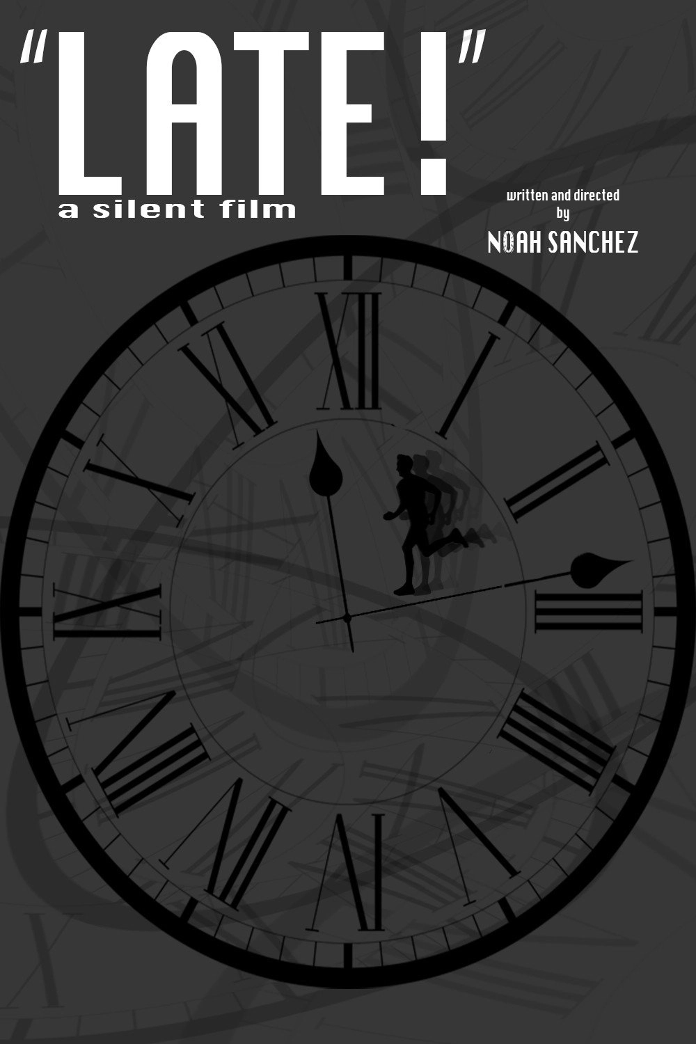 LATE! A silent film