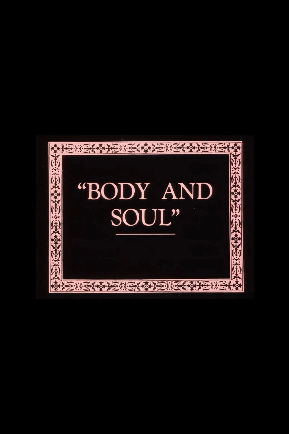 Body and Soul