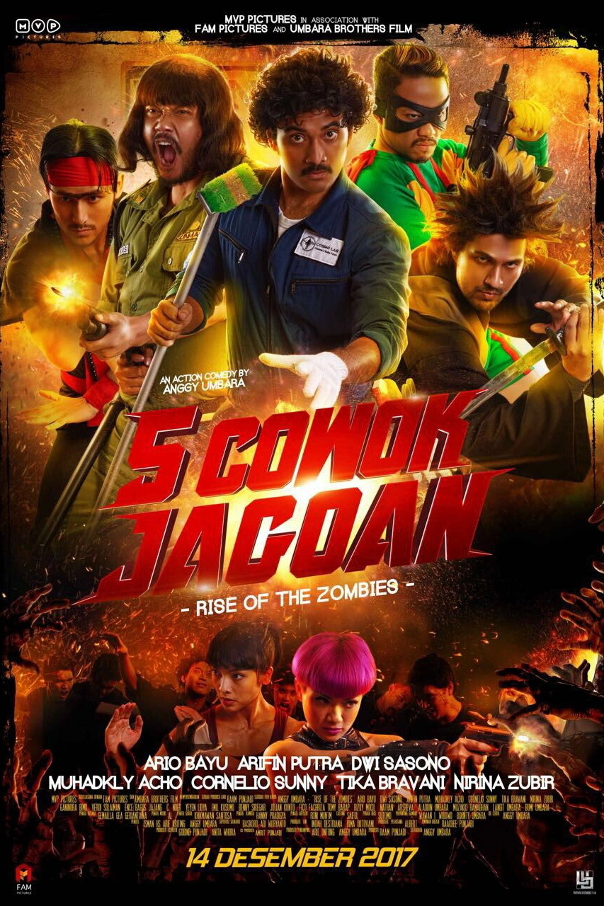 5 Cowok Jagoan: Rise of the Zombies