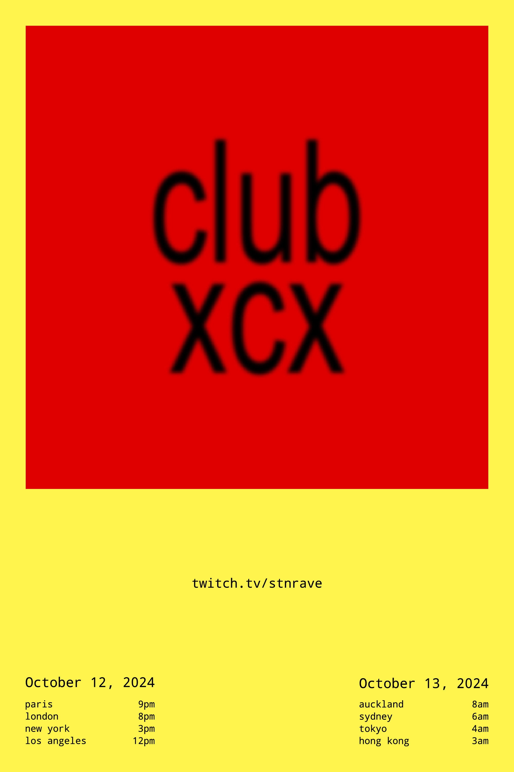 Club XCX - Act 4