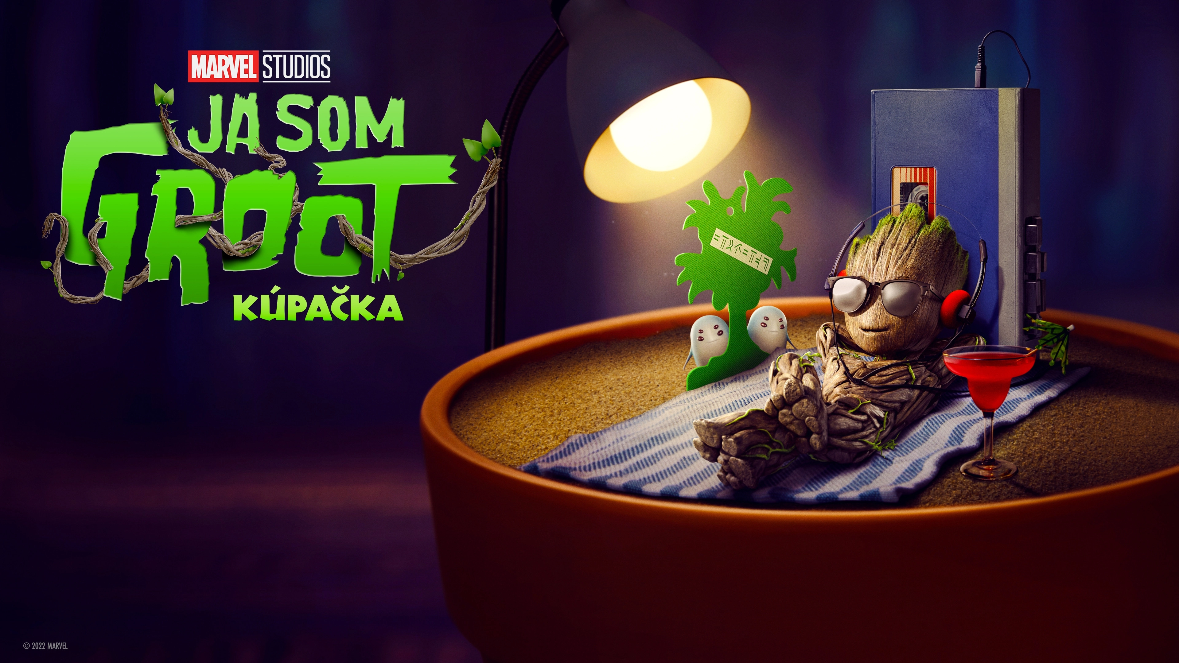 Groot Takes a Bath