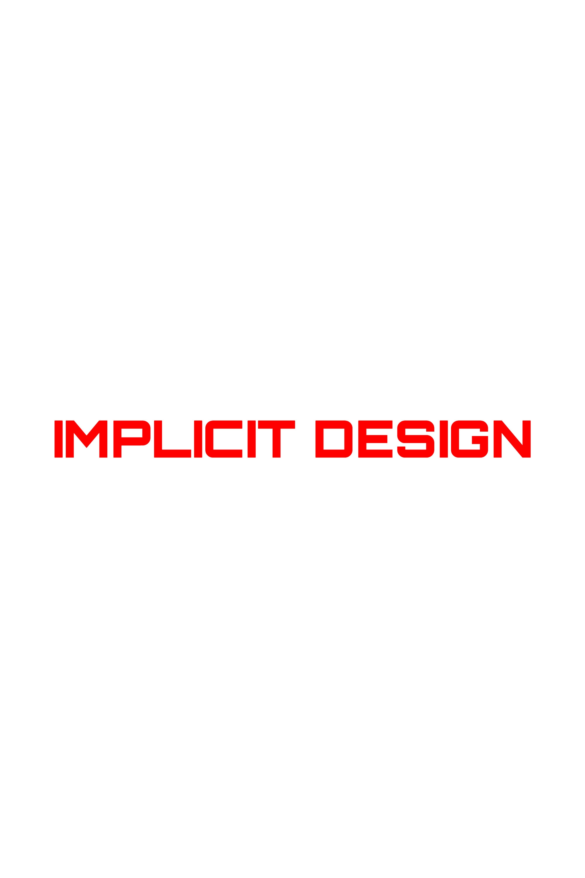 Implicit Design