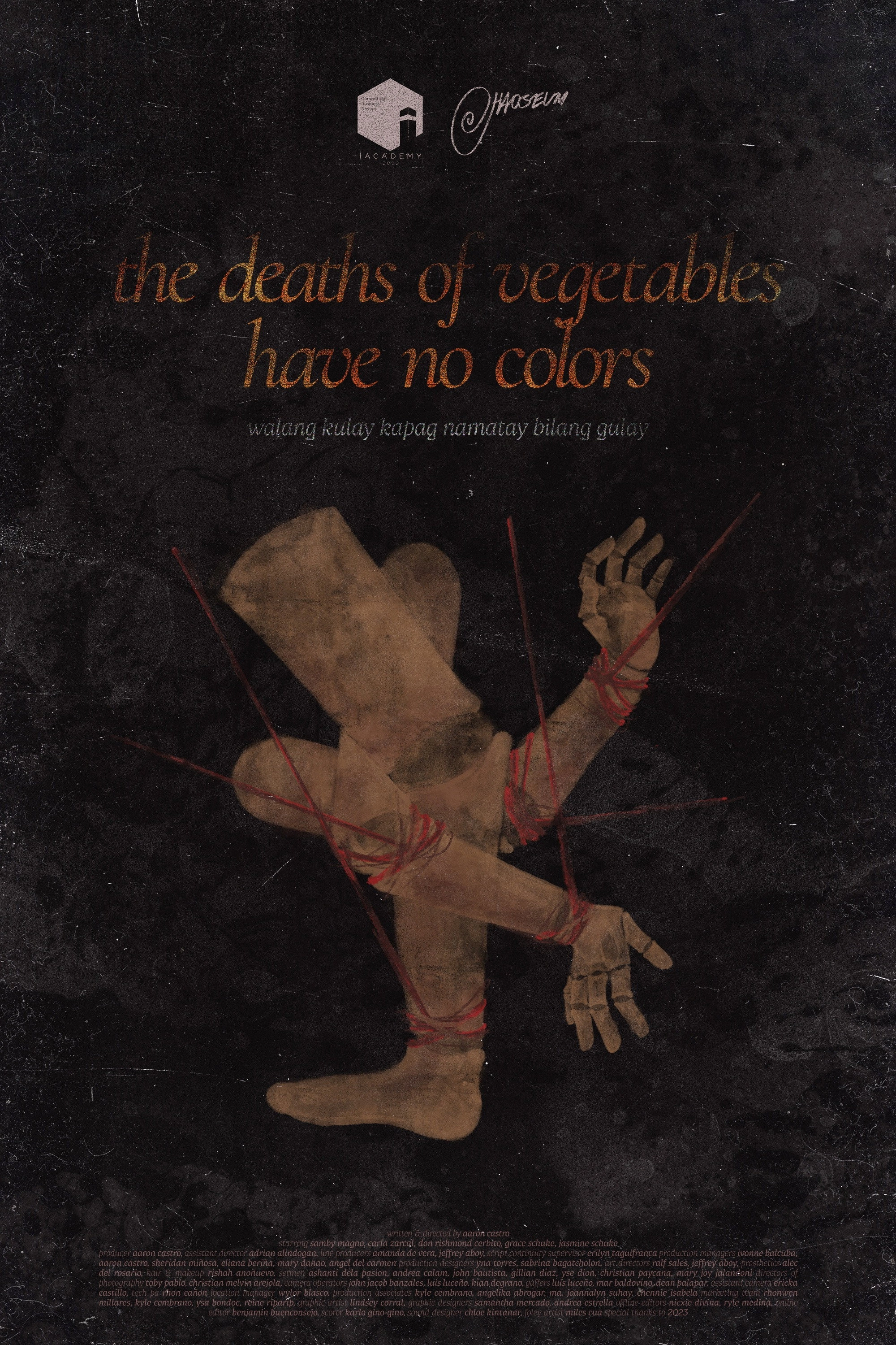 the deaths of vegetables have no colors