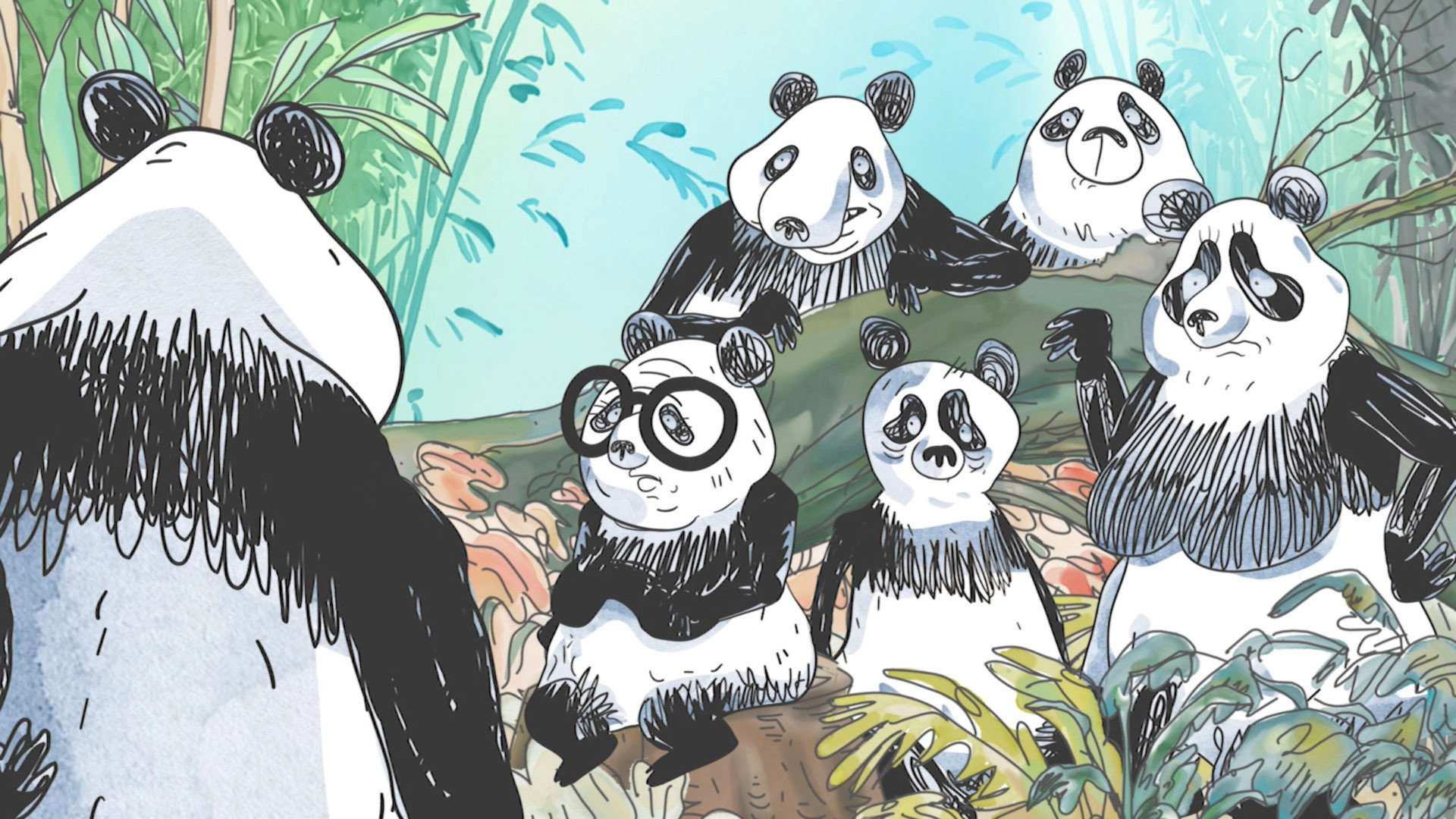 Pandas in the Mist