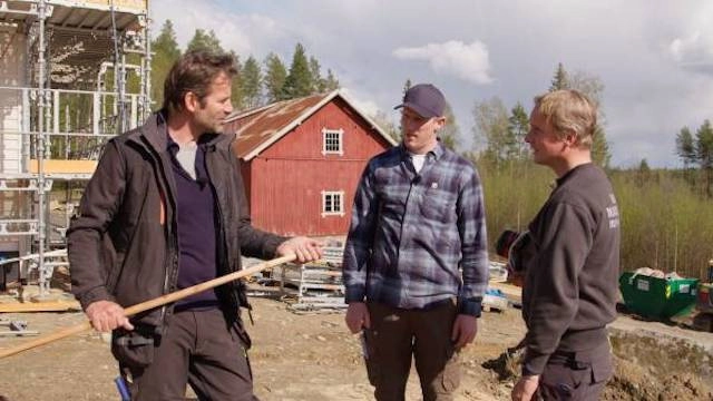 Folle og Almaas bygger hus
