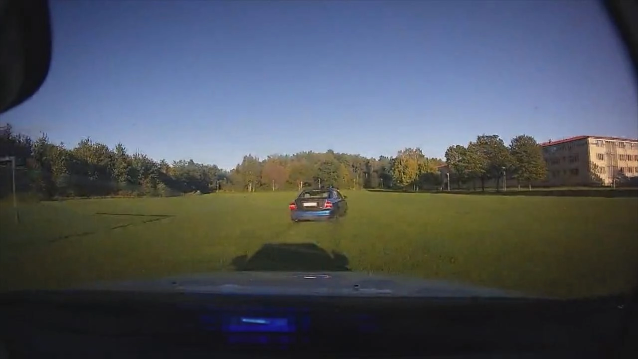 Fångat på polisens kamera