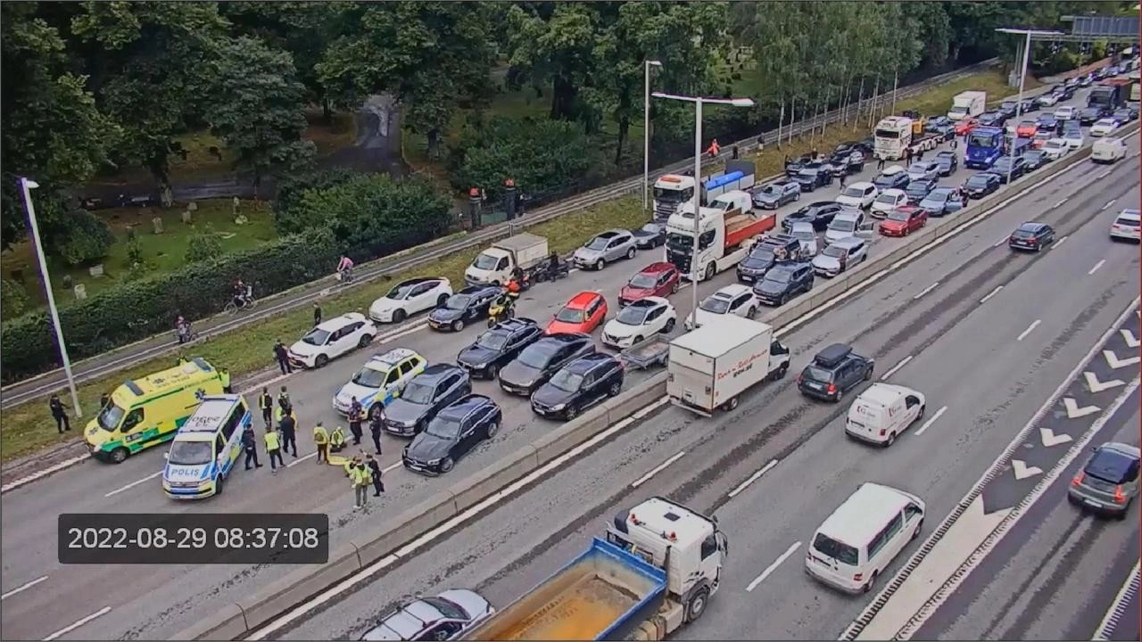 Fångat på polisens kamera