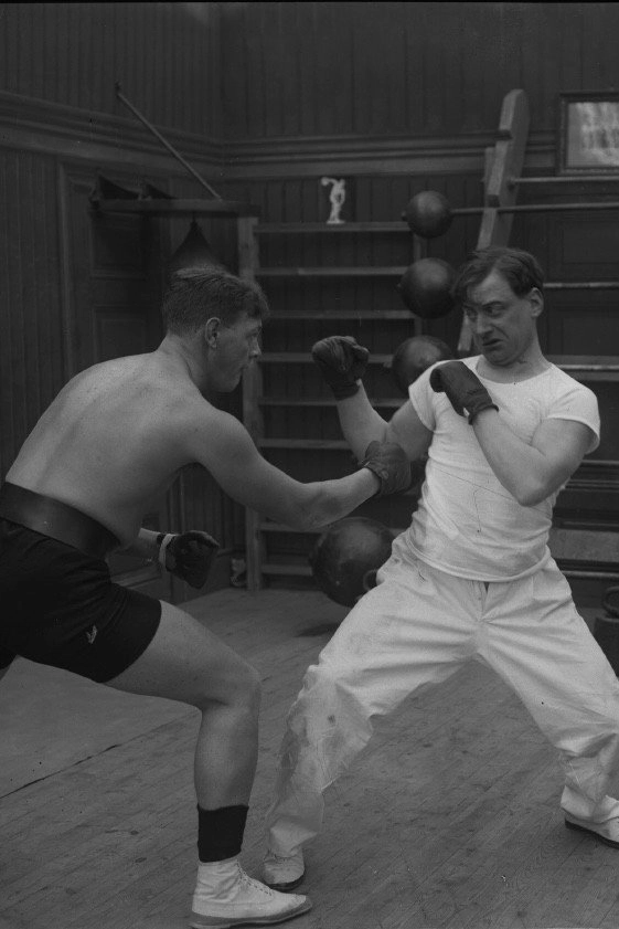 Laban Petterqvist in Training for the Olympic Games